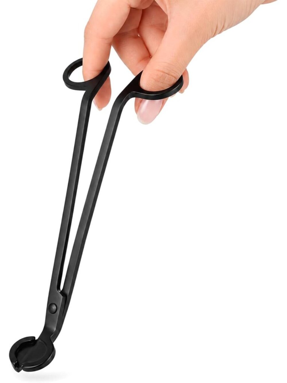Black Stainless Steel Candle Wick Trimmer